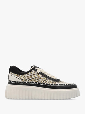 Barika Black Chunky Flatform Trainers