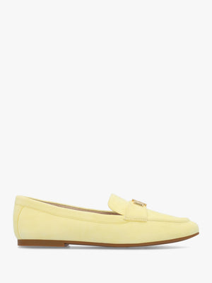 Averi III Lemon Sorbet Suede Loafers