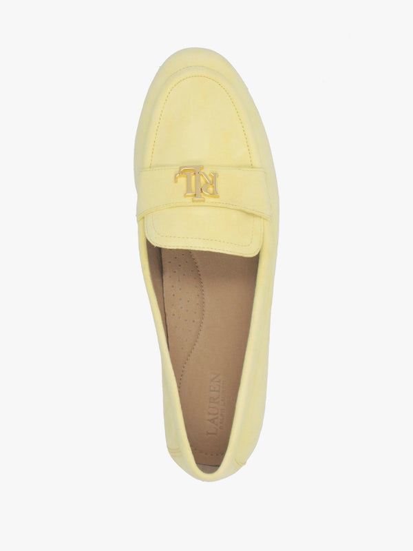 Averi III Lemon Sorbet Suede Loafers