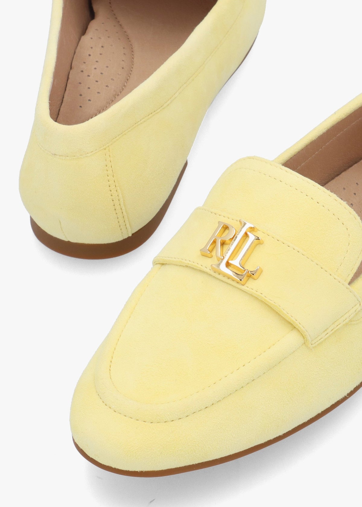 Averi III Lemon Sorbet Suede Loafers