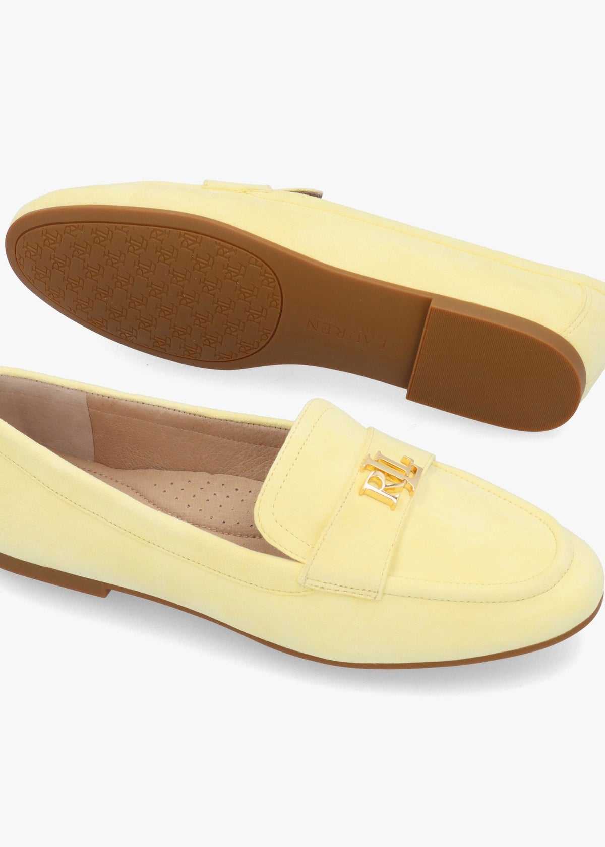 Averi III Lemon Sorbet Suede Loafers