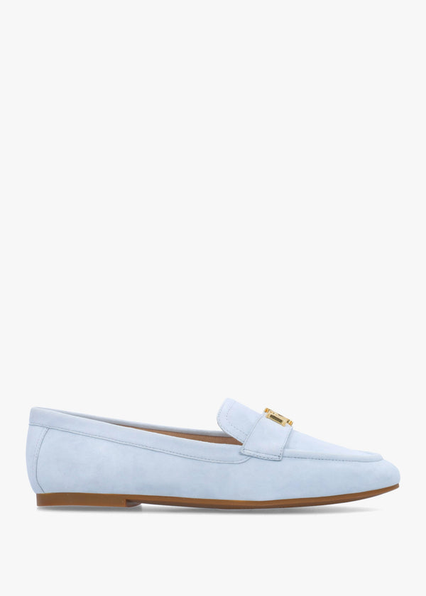 Averi III Alpine Blue Suede Loafers