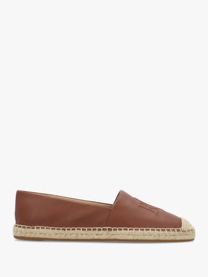 Cameryn Lauren Tan Nappa Leather Espadrilles
