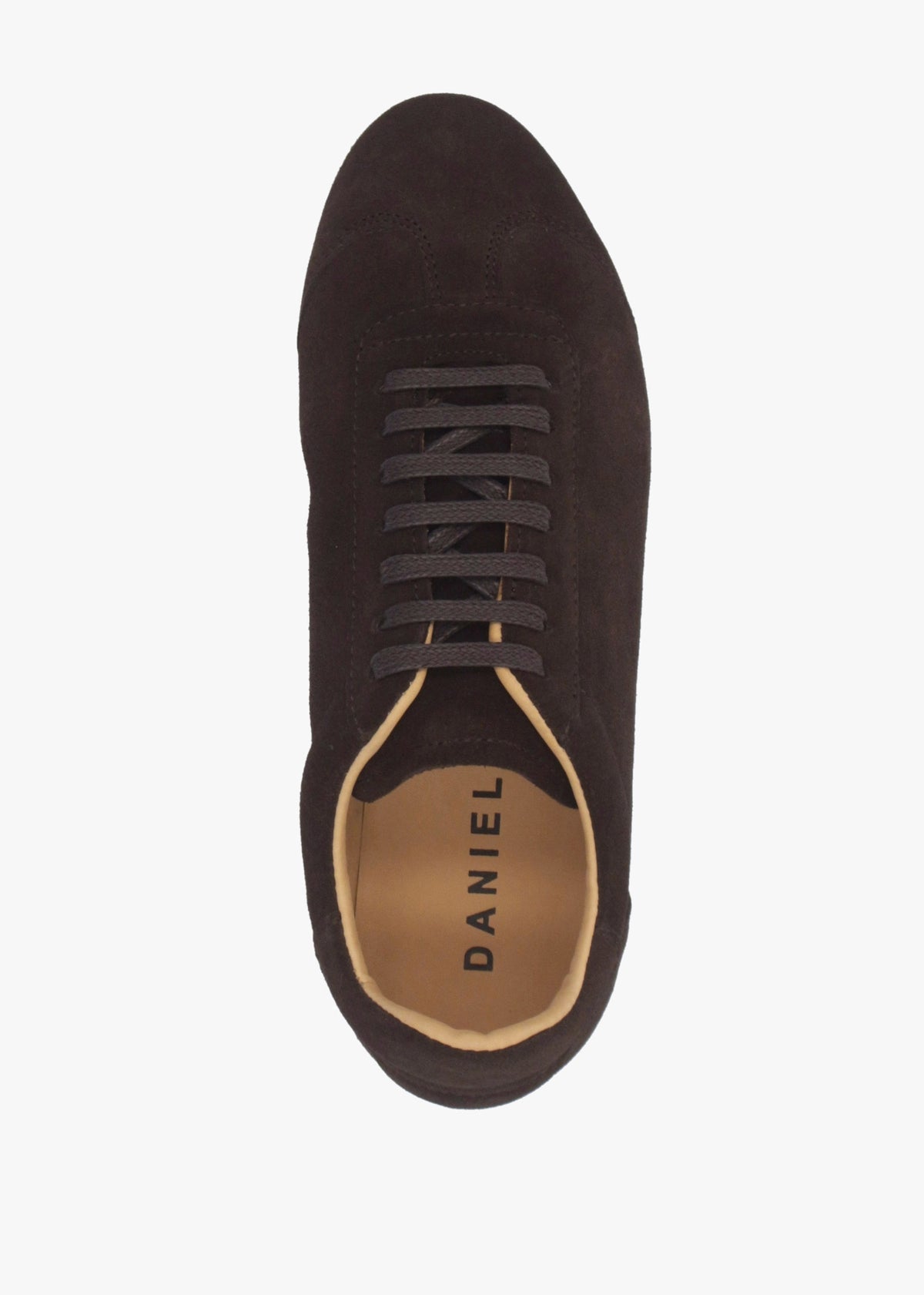Vantage Brown Suede Super Low-Profile Trainers