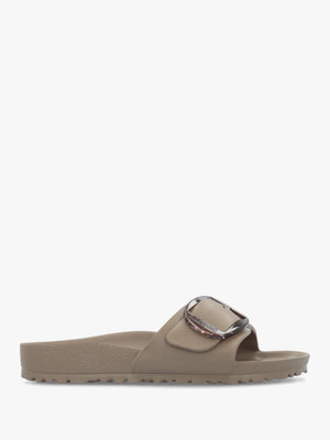 Madrid EVA Big Buckle Gray Taupe Mules