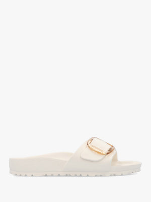 Madrid EVA Big Buckle Eggshell Mules