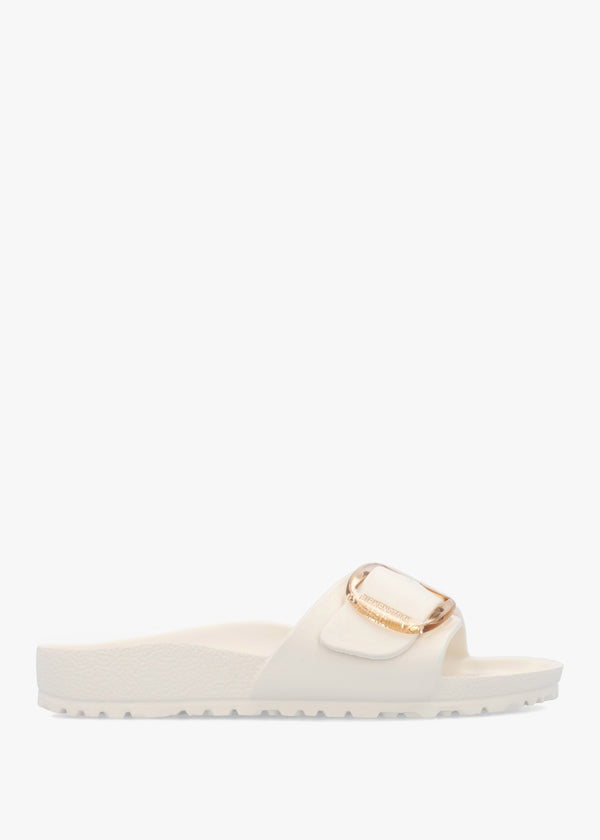 Madrid EVA Big Buckle Eggshell Mules