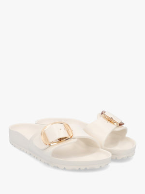 Madrid EVA Big Buckle Eggshell Mules