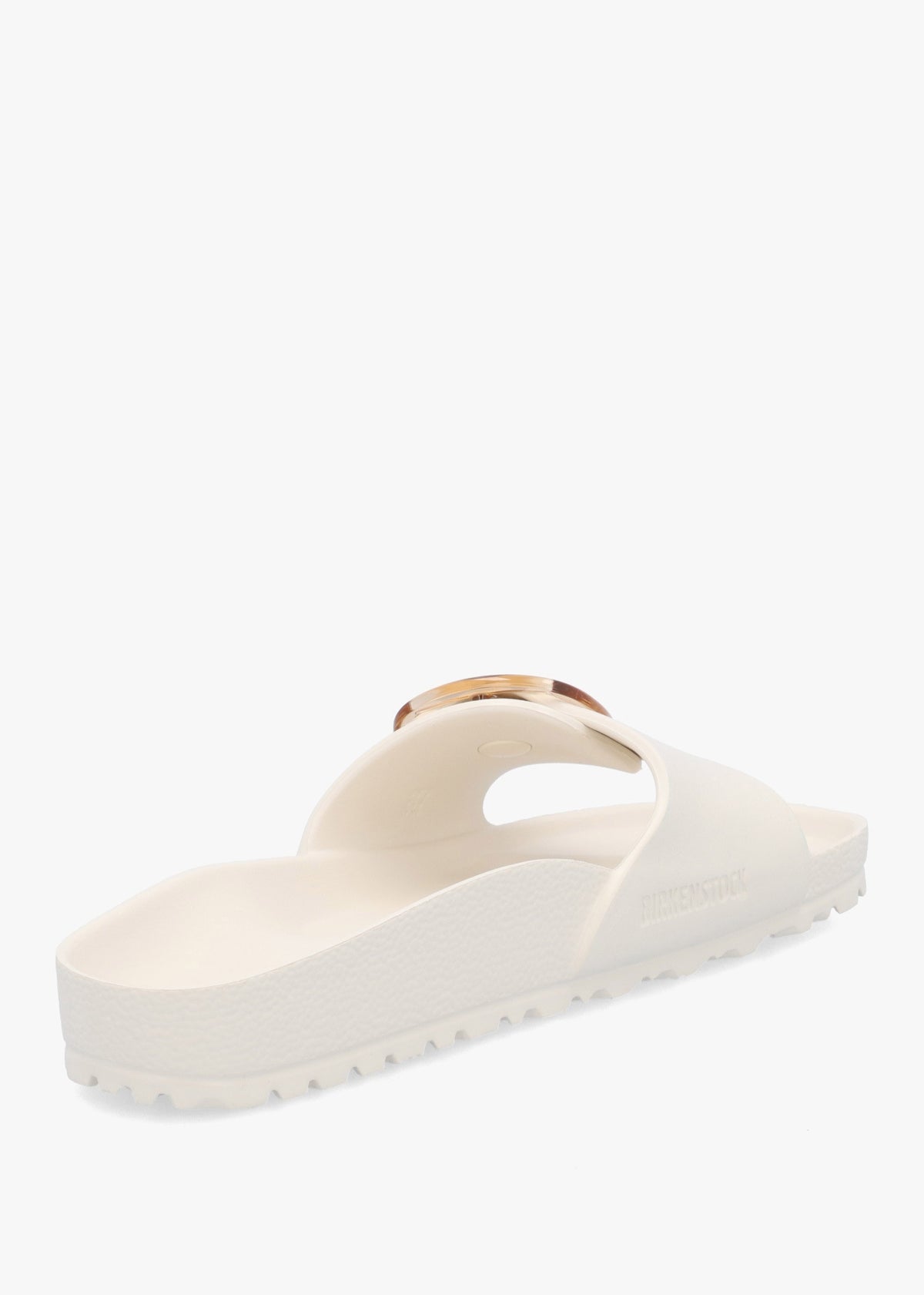 Madrid EVA Big Buckle Eggshell Mules
