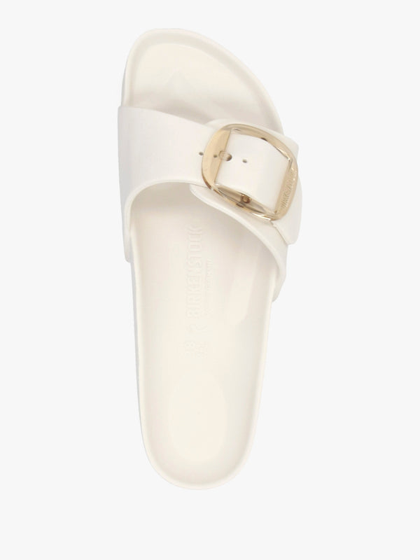 Madrid EVA Big Buckle Eggshell Mules