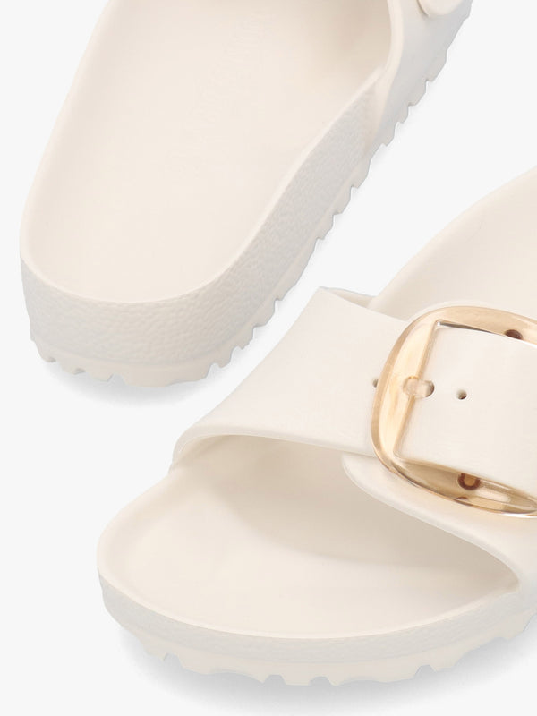 Madrid EVA Big Buckle Eggshell Mules