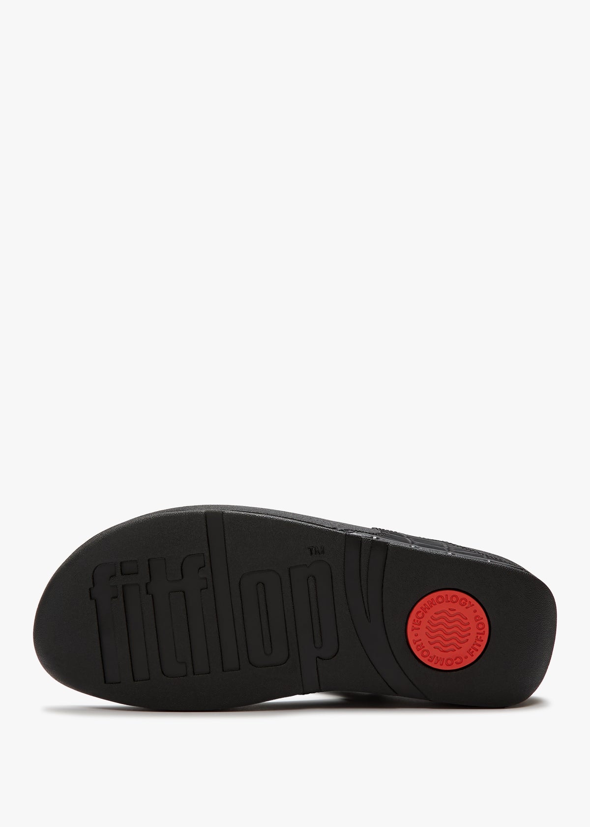 Lulu All Black Leather Moc Croc Toe Post Sandals