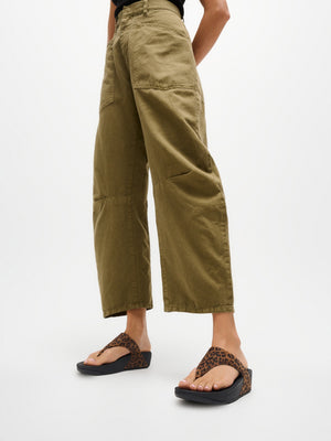 Lulu Leopard Suede Toe Post Sandals