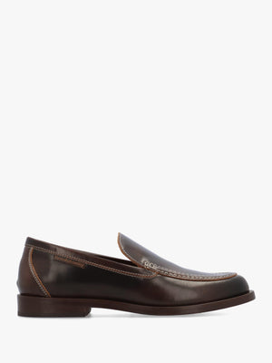 Women’s Dalston Clean Brown Leather Loafers