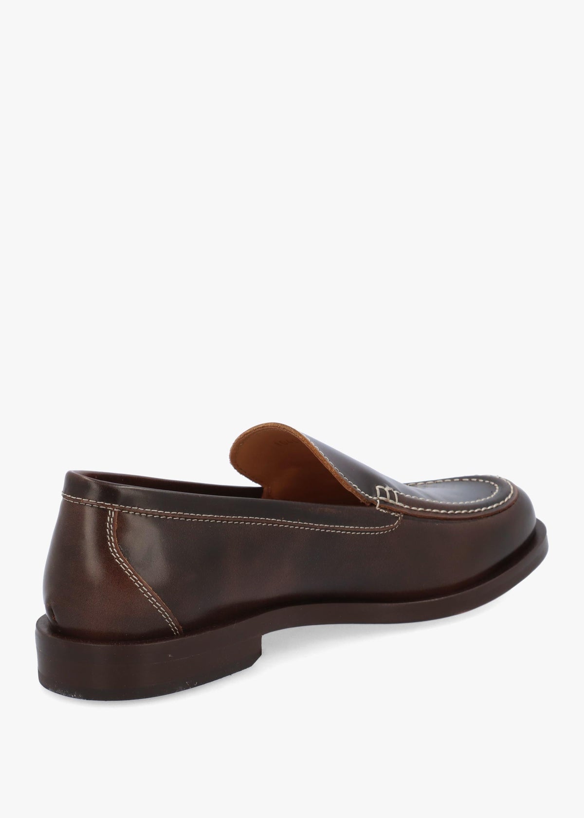 Women’s Dalston Clean Brown Leather Loafers