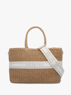 Boho Naturale Bianco Woven Shopper Bag