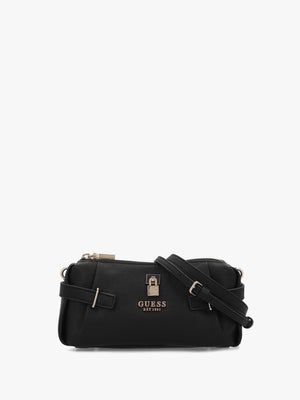 Yesba Mini Black Mini Top Zip Cross-Body Bag