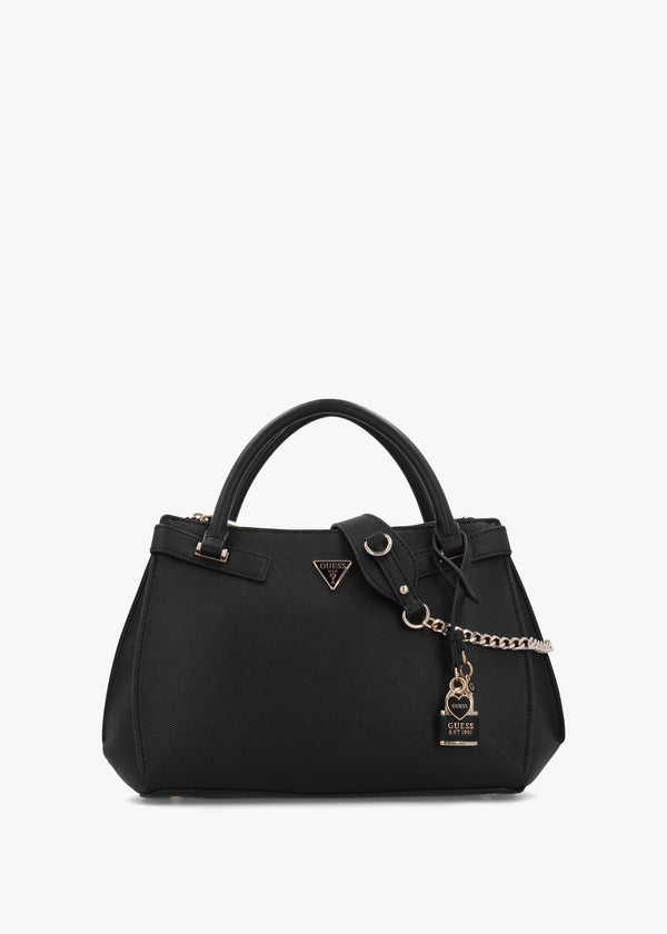 Serenova Girlfriend Black Satchel Bag