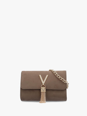 Divina Winter Taupe Shoulder Bag
