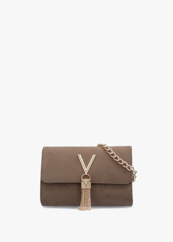 Divina Winter Taupe Shoulder Bag