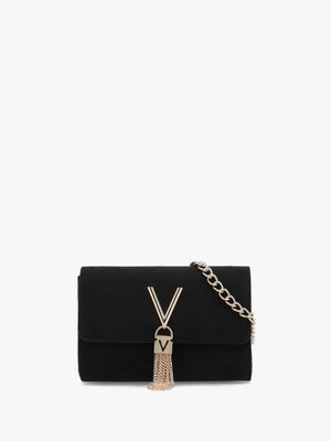 Divina Winter Black Shoulder Bag