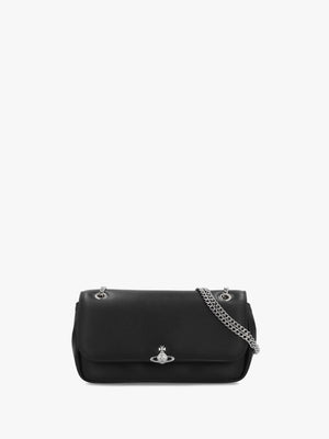 Chain Black Cross-Body Purse Bag