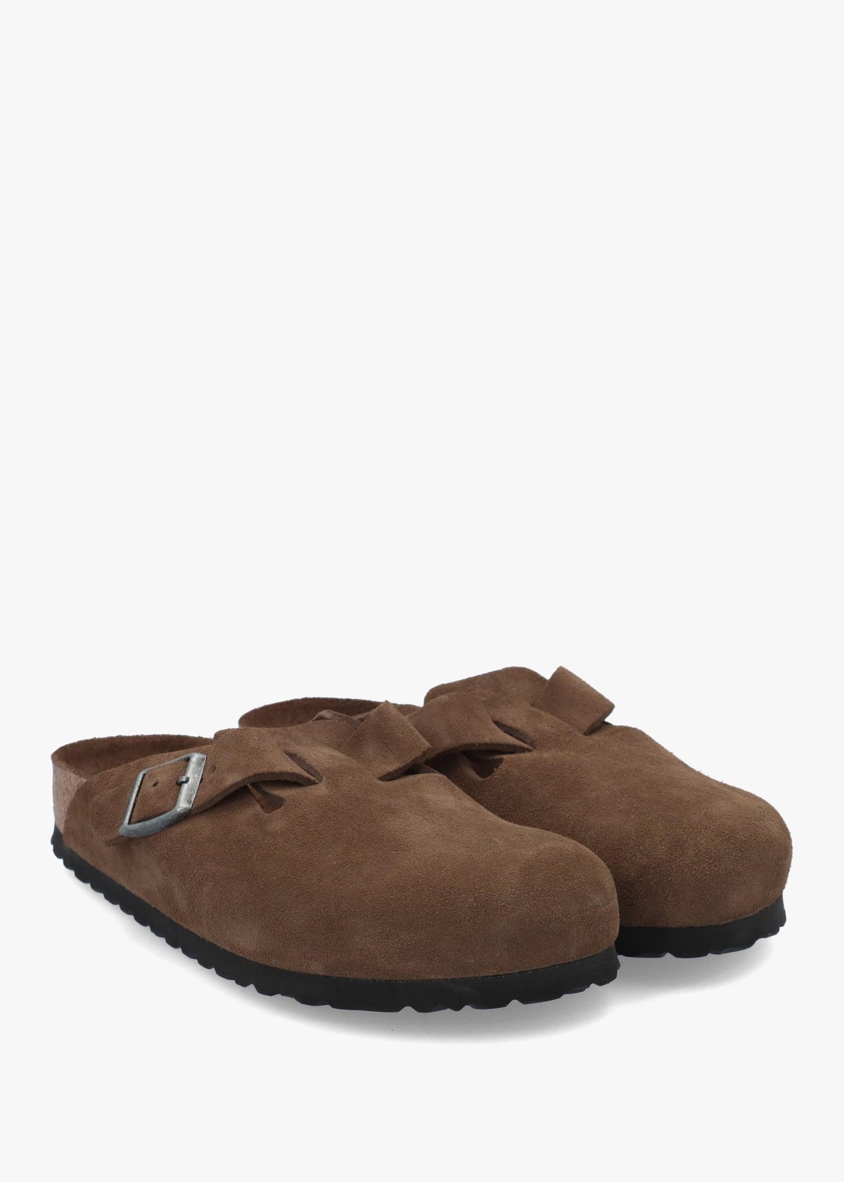 Unisex Boston Carafe Tonal Footbed Suede Clogs