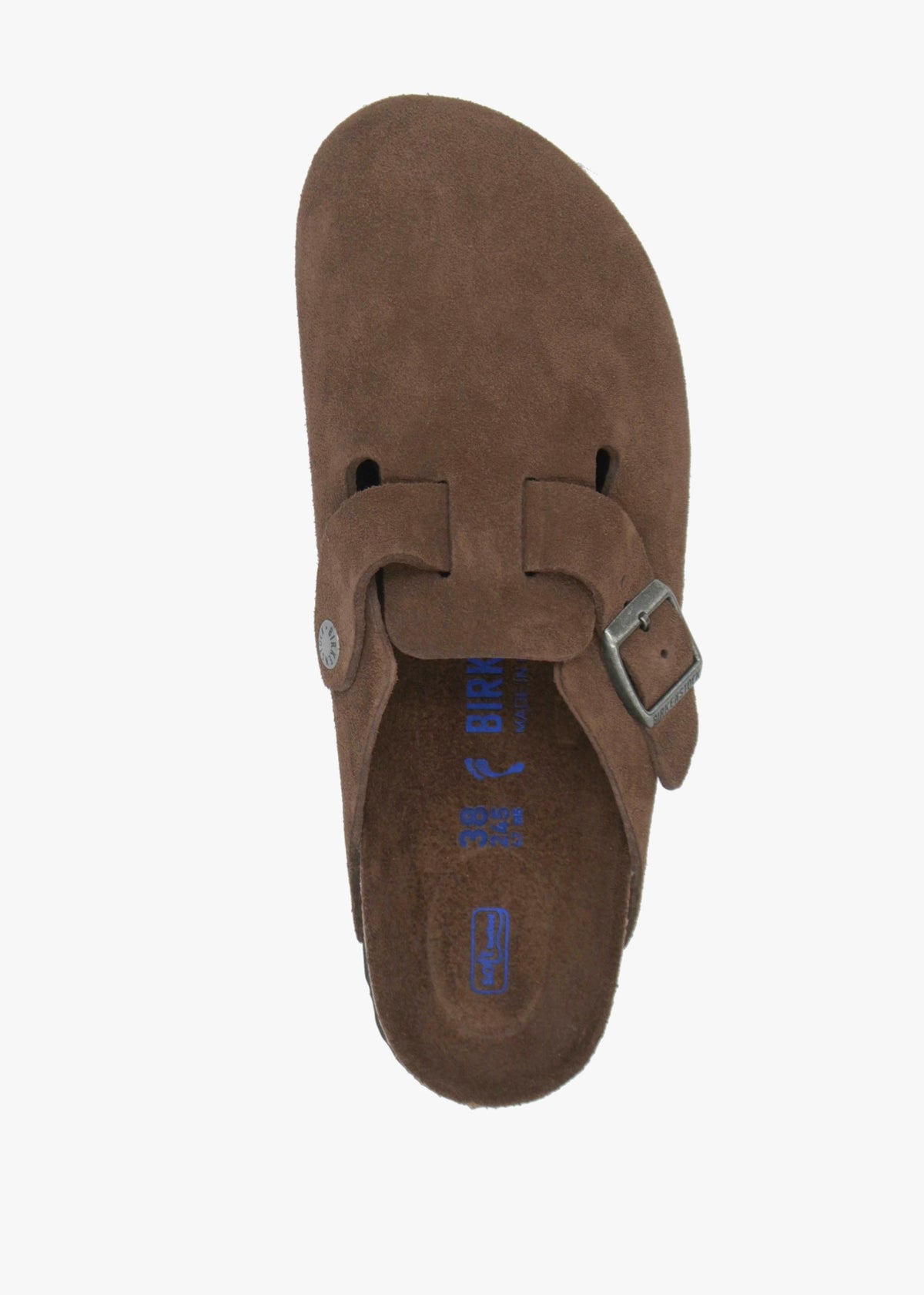 Unisex Boston Carafe Tonal Footbed Suede Clogs