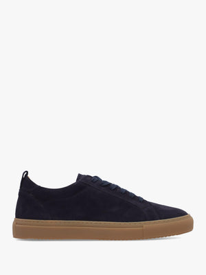 Men’s Relay Navy Suede Classic Trainers