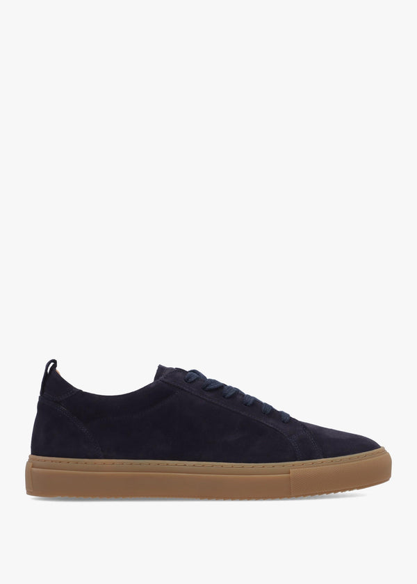 Men’s Relay Navy Suede Classic Trainers