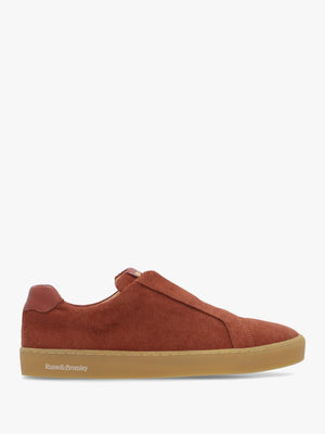 Women’s Pear Rust Cord Laceless Trainers