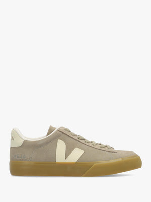Women's Campo Suede Taupe Pierre Natural Trainers