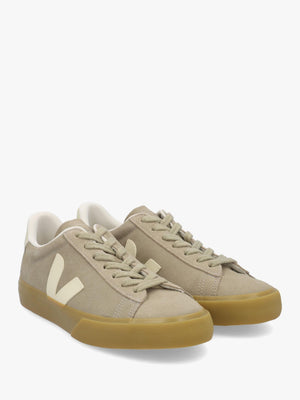 Women's Campo Suede Taupe Pierre Natural Trainers