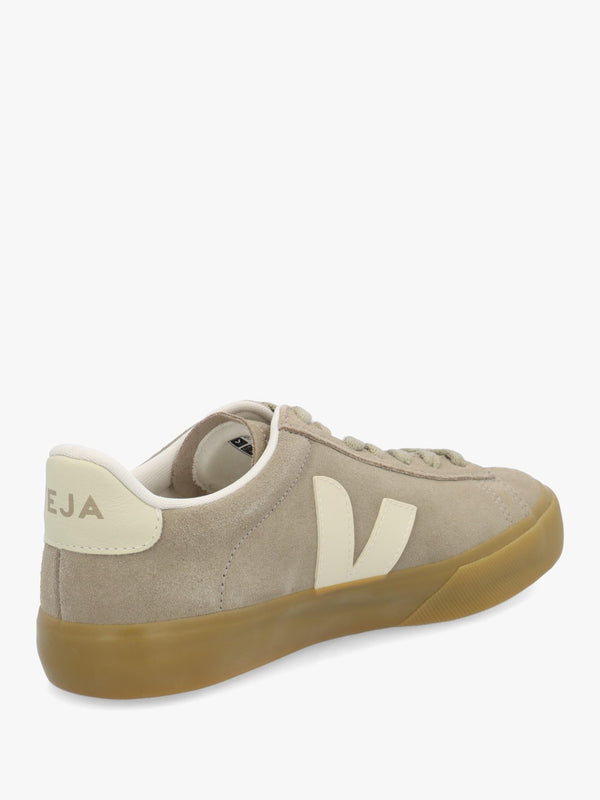 Women's Campo Suede Taupe Pierre Natural Trainers