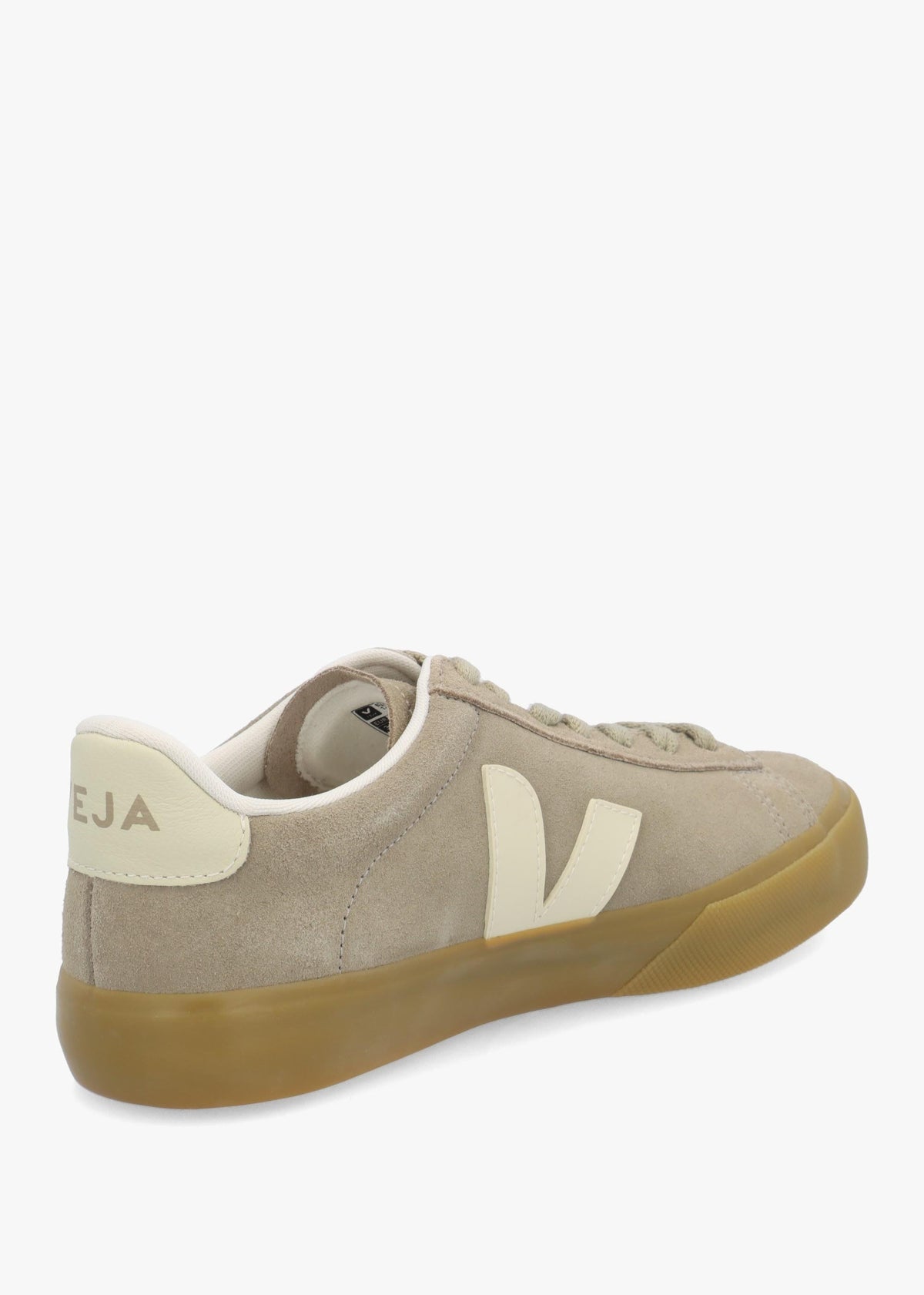 Women's Campo Suede Taupe Pierre Natural Trainers