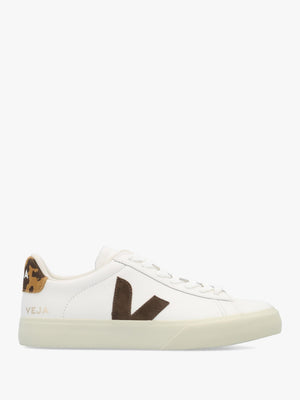 Women's Campo Leather White Camel Wild Country Trainers
