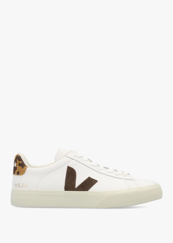 Women's Campo Leather White Camel Wild Country Trainers