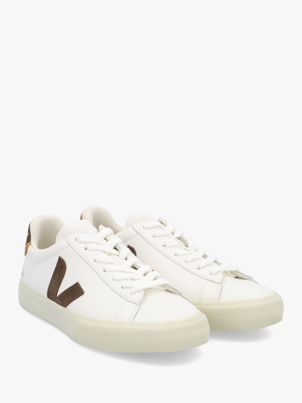 Women's Campo Leather White Camel Wild Country Trainers