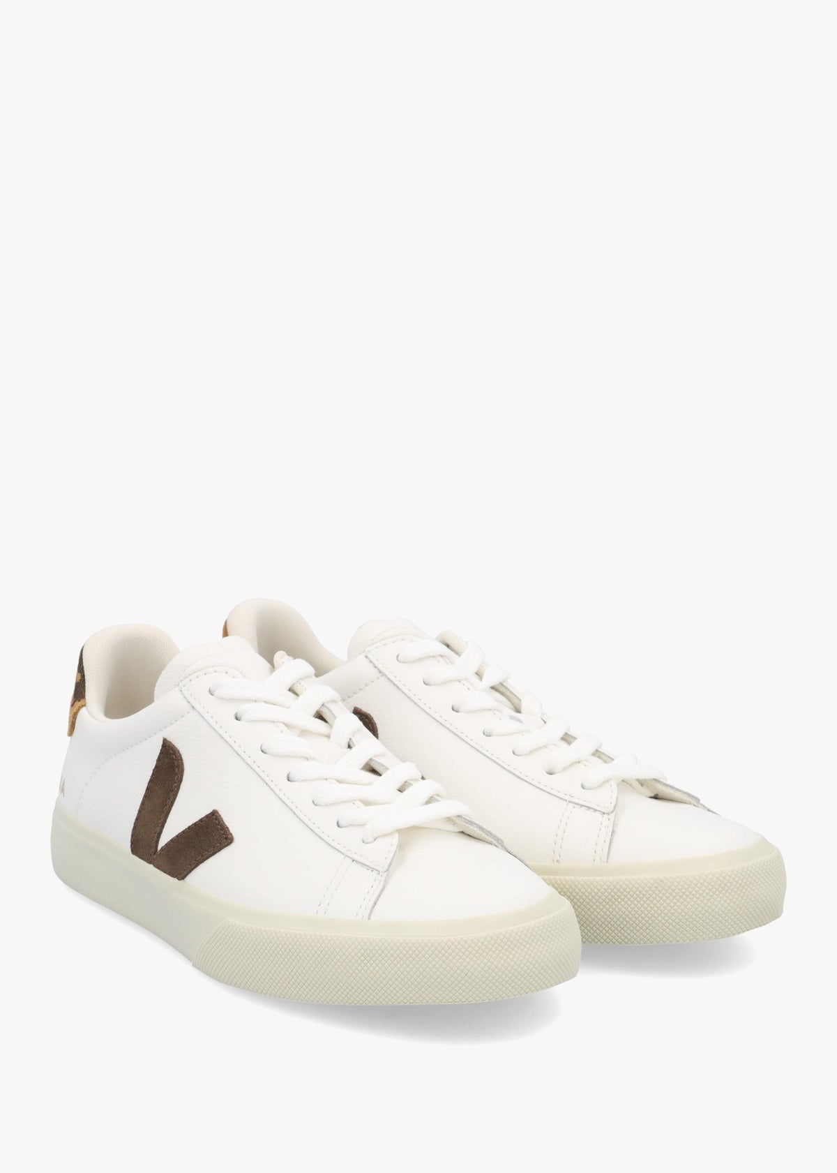 Women's Campo Leather White Camel Wild Country Trainers