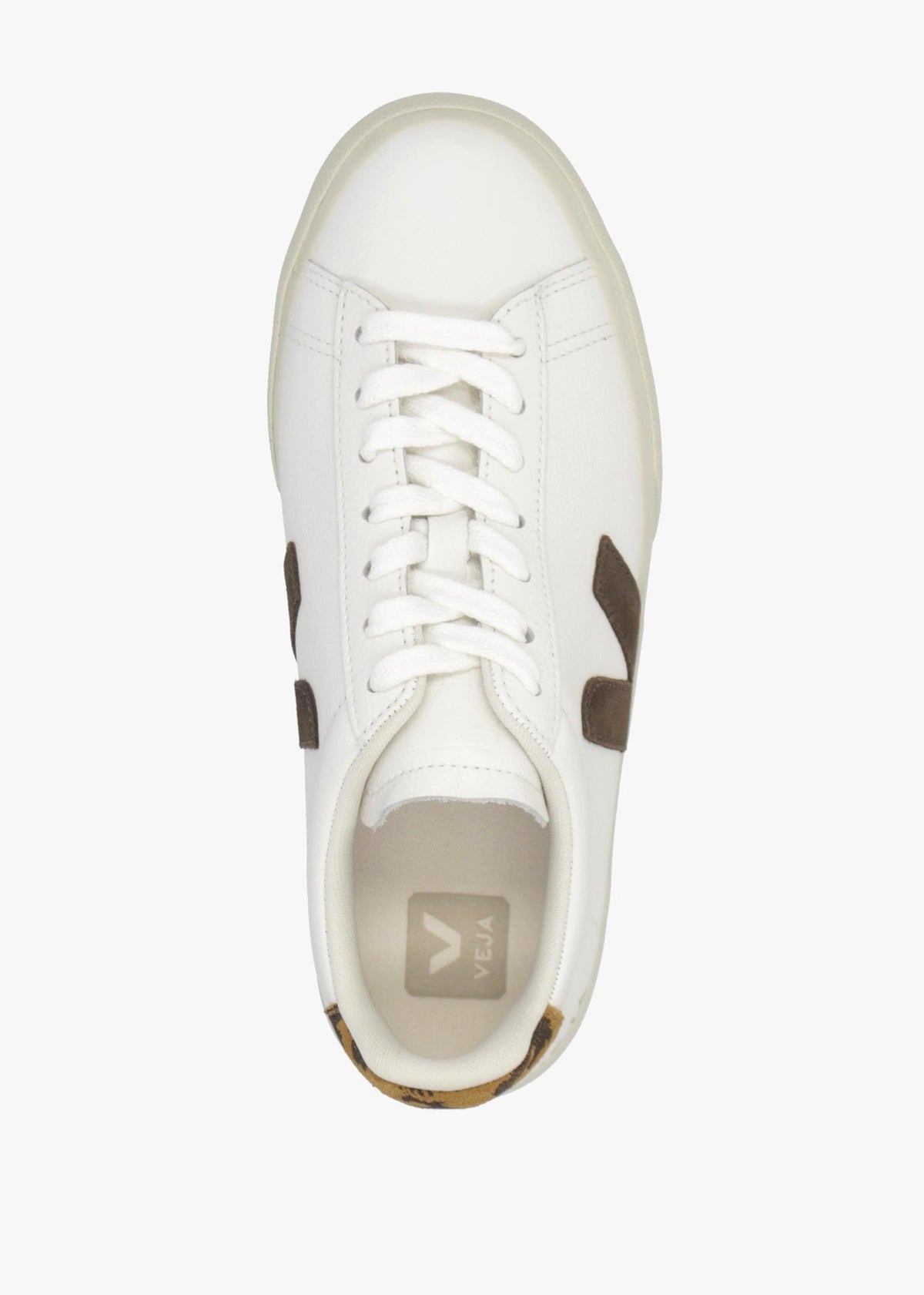 Women's Campo Leather White Camel Wild Country Trainers
