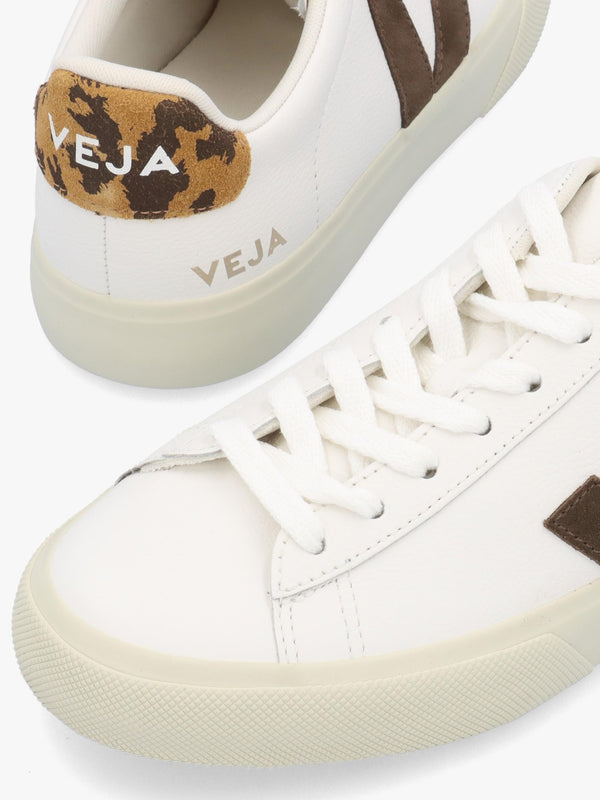 Women's Campo Leather White Camel Wild Country Trainers