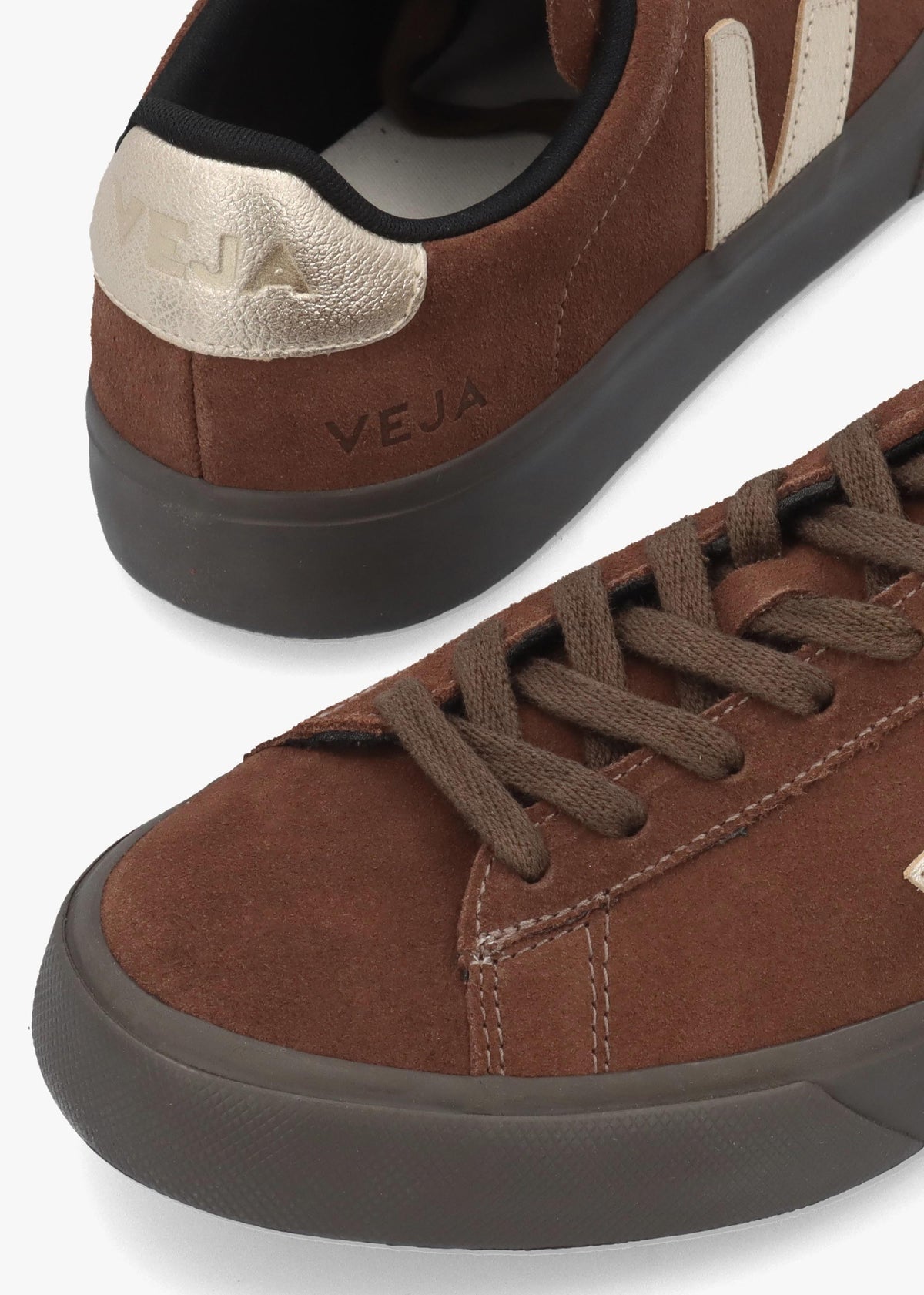 Women's Campo Suede Walnut Plantine Eagle Trainers