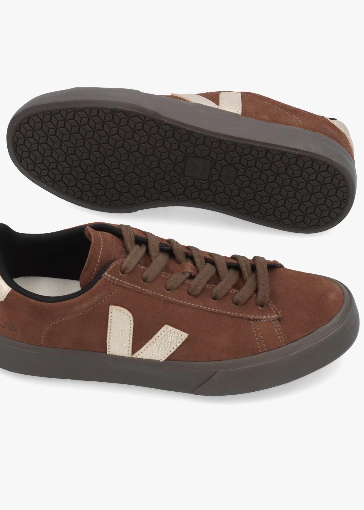 Women's Campo Suede Walnut Plantine Eagle Trainers