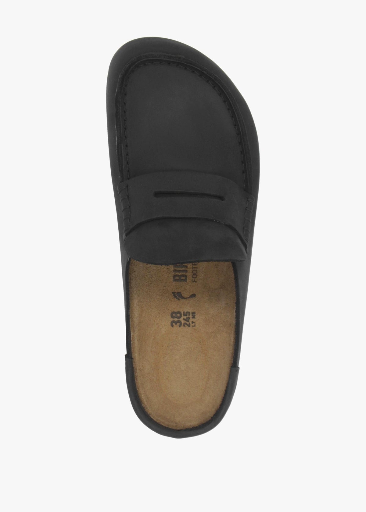 Women’s Naples Wrapped Black Leather Clogs