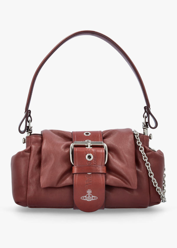 Hazel Treasure Chestnut Leather Shoulder Bag
