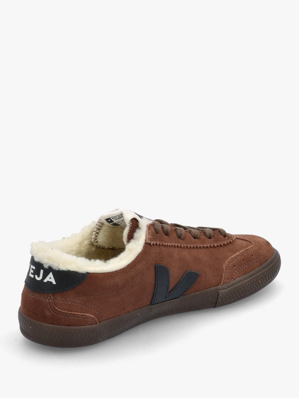 Women's Volley Fured Walnut Black Eagle Trainers