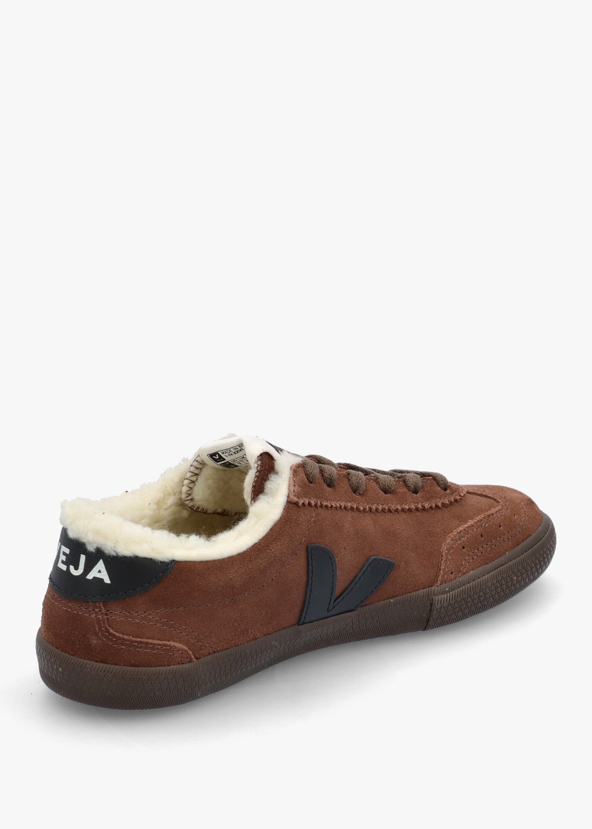 Women's Volley Fured Walnut Black Eagle Trainers
