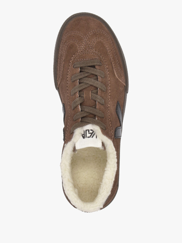 Women's Volley Fured Walnut Black Eagle Trainers