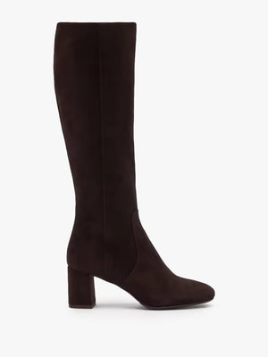 Upton Chocolate Suede Tall Boots