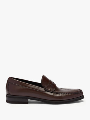 Men’s Saturn Brown Leather Loafers